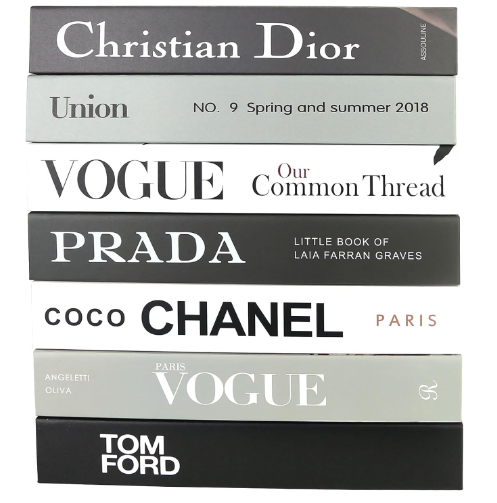 Elegant 7-Piece Decorative Book Set for Home